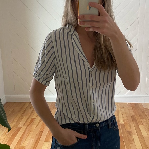 Abercrombie striped shirt - Picture 2 of 4